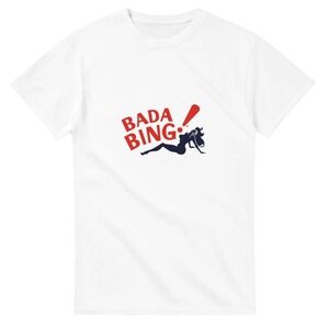 The Sopranos. Bada Bing Logoed T-Shirt. Size XL.
